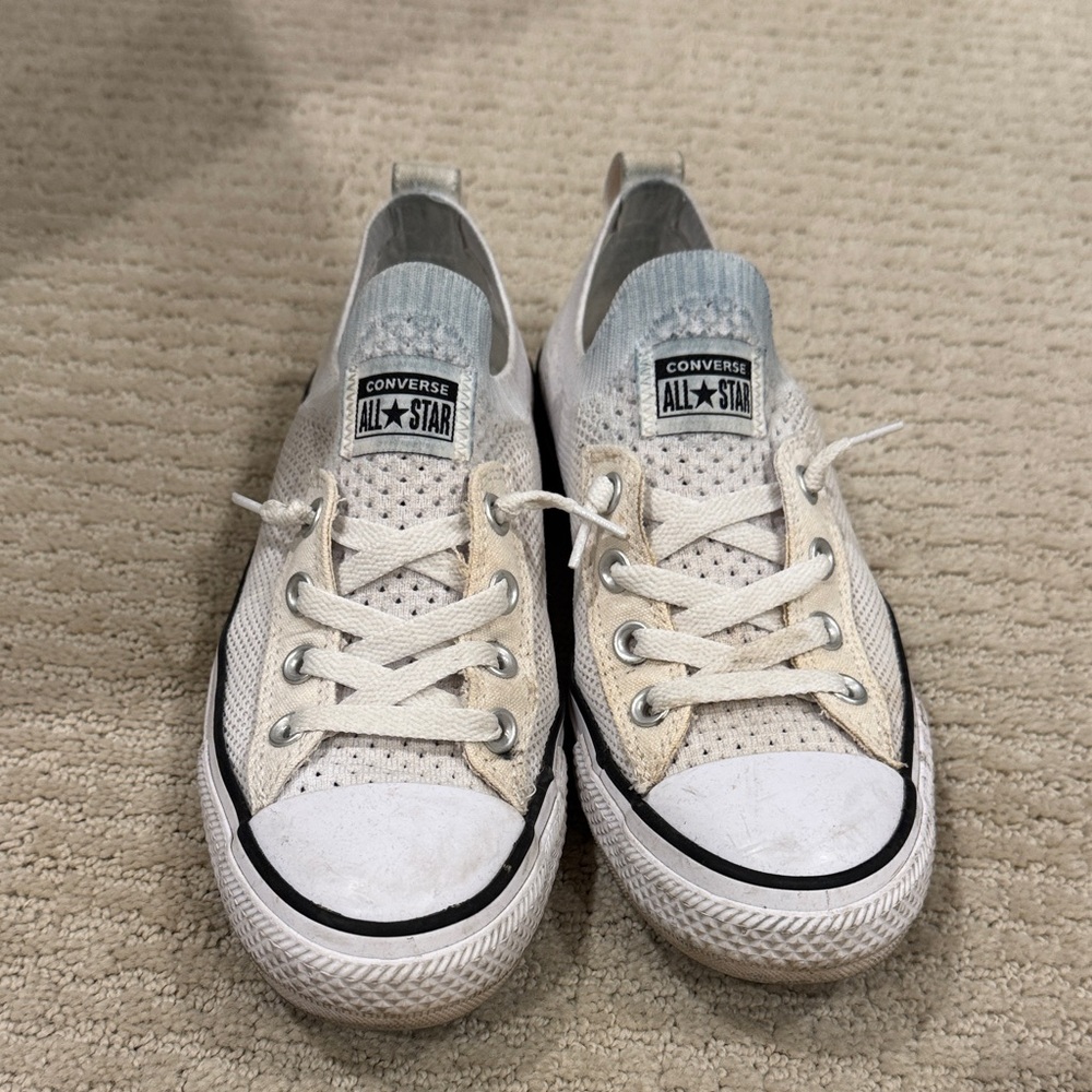 Converse Chuck Taylor All Star Knit Slip-On Sneakers in White